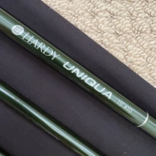 Hardy Uniqua Salmon Fly Rod 15 foot #10 Excellent Condition A1