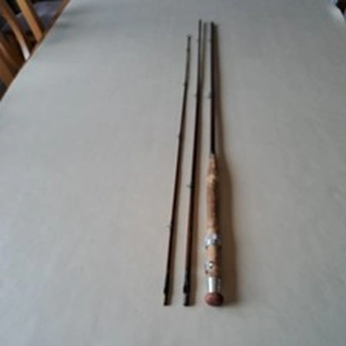 A vintage Greehheart Fly rod with locking ferrules 3 piece 10 ft
