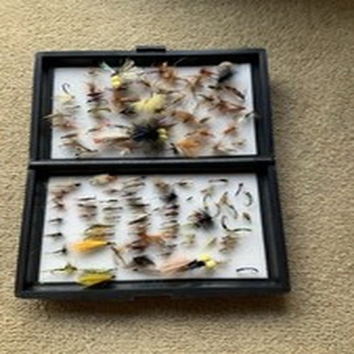 FLY BOX AND FLIES