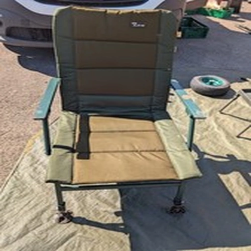 NGT XPR Fishing Chair Large Adjustable Mud Feet & Arm Rests Carp Coarse Camping
