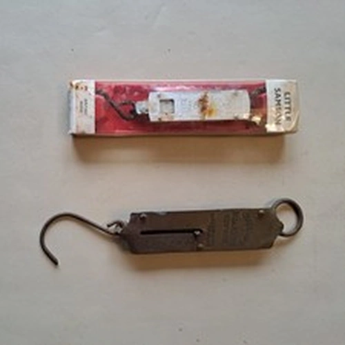 A Pair Of Vintage Fishing Scales, Chatillons And Little Samson