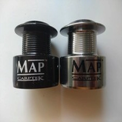 MAP Carptec Fishing Reel Spare Spools  - Qty-2 one Aluminium and one plastic.