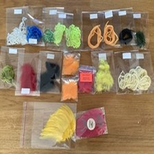 Fly Tying Materials. Assorted Bundle