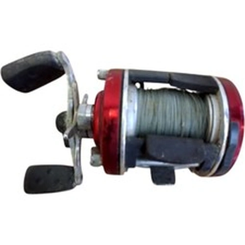 Abu Garcia Ambassadeur Baitcasting Fishing Reel Red Black Used