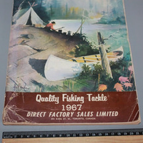 VINTAGE 1967 QUALITY FISHING TACKLE (TORONTO CANADA) LARGE CATALOGUE