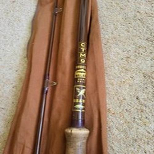 Bruce and Walker CTM 9 Vintage  Float Fishing Rod 12ft