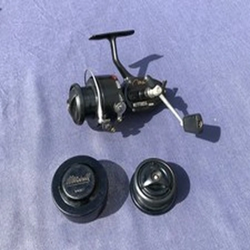 Vintage MITCHELL MATCH 440A Fishing Reel + Spare Spool & Pot in G.W.O.(See Pics)