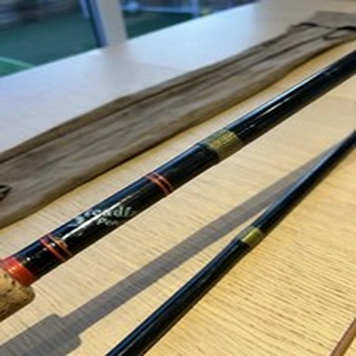 Steadefast Penguin Vintage Fishing Rod + Original Bag In Mint Condition