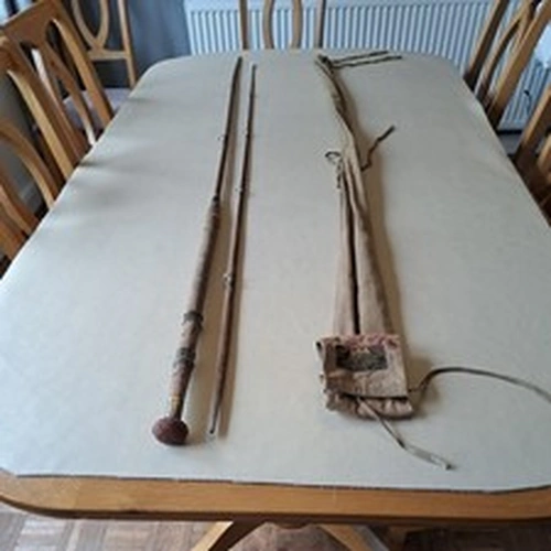 C Playfair And Co Grant Vibration Fishing Rod With Original Case