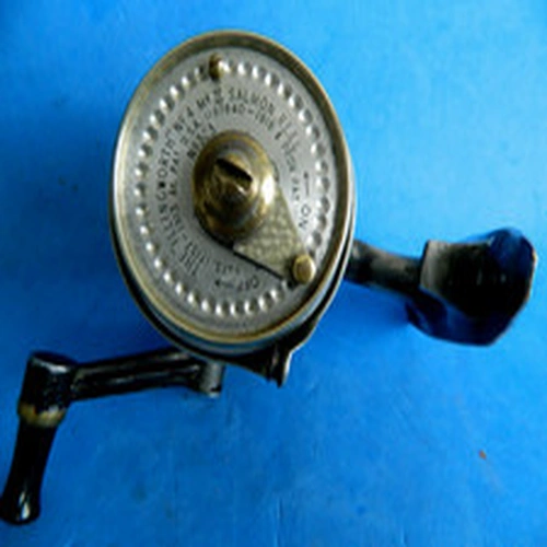VERY RARE Vintage Reel The illingworth. no 4 Mk II Salmon Reel CASED.  REGD No