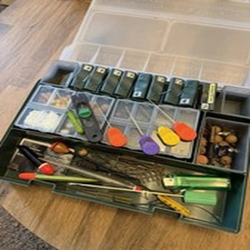 Chub Tackle Box And Accessories. Carp Fishing Tackle.