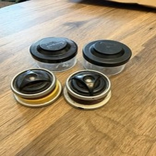 Mitchell Reels Spare Spools And Cases. Carp Fishing Tackle.