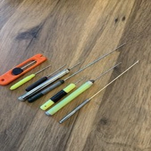 Carp Fishing Tools. Needles Drills for Carp Fishing Baits. Job Lot. Mixed Sizes