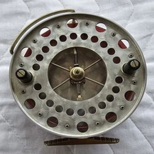 Incredibly Rare RICHARD CARTER 4 1/2″ one-off prototype CENTREPIN REEL