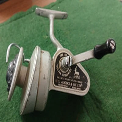 Vintage Allcock & Co "The No2 Felton Crosswind" Fishing Reel.