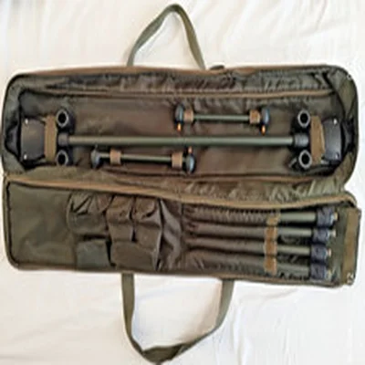Nash H Gun 2-Rod Fishing Pod with Carry Case,  VGC.