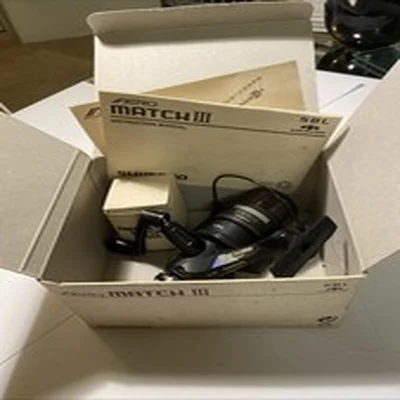 Shimano Aero Match 111 XT-7 Fishing Reel with 2 Spare Spools Made in Japan Boxed