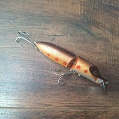 Vintage Sweden Abu Hi-Lo Jointed T Trout Fishing Lure