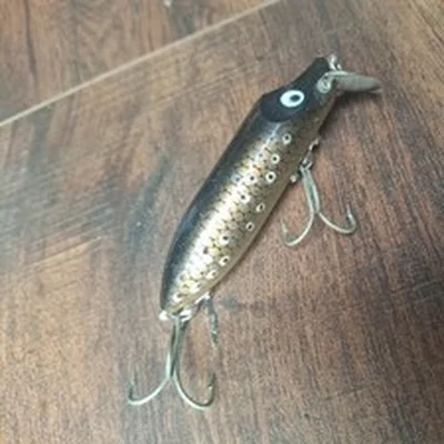Vintage Sweden Abu Hi-Lo BO Brown/Orange 18g Fishing Lure