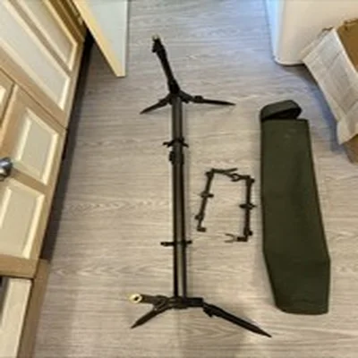 Fox Horizon Duo Pod 3-Rod Inc Case CRP027 for Carp Fishing VGC