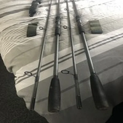 Quality custom built by Alan ramsdale  two 12ft Armalite rods carp fishing  