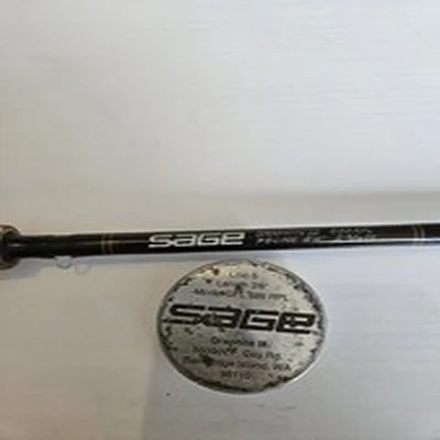 Vintage Sage 2 Piece Fly Rod With Bag And Case