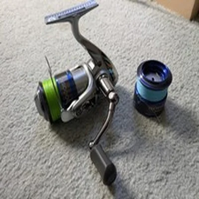 Shimano Technium 3000SFC Front Drag Spinning Reel, Spare Spool And Braided Line