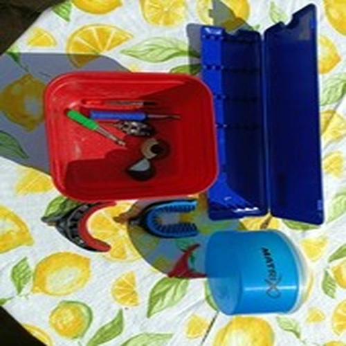 Job Lot Of Used Fishing Accessories Including Preston, Matrix and Drennan. 