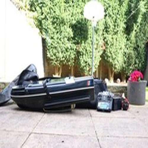 Deliverance Bait Boat With Humminbird RF15e Fish Finder For Carp Fishing