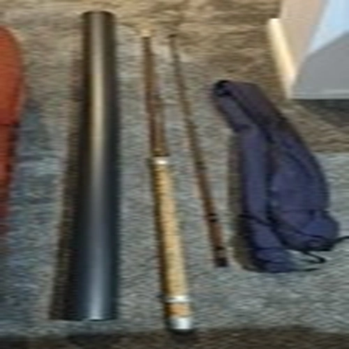 ** VINTAGE BRUCE & WALKER MK IV G COMPOUND TAPER HAND BUILT  FISHING ROD **