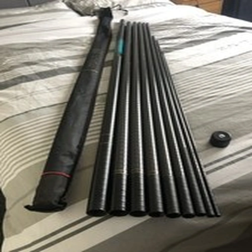 Old school garbolino Scimitar 12.4m carbon fishing pole  