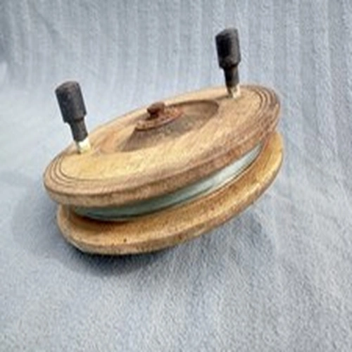 Vintage Scarborough Sea Fishing Reel Vintage 8.5" Fishing Reel Centrepin Smooth