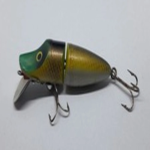 Vintage Jointed Floating Diving Plug 4" Long