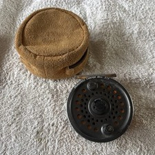 Leeda Dragonfly Concept Disc 375 Fly Fishing Reel with Line and Case