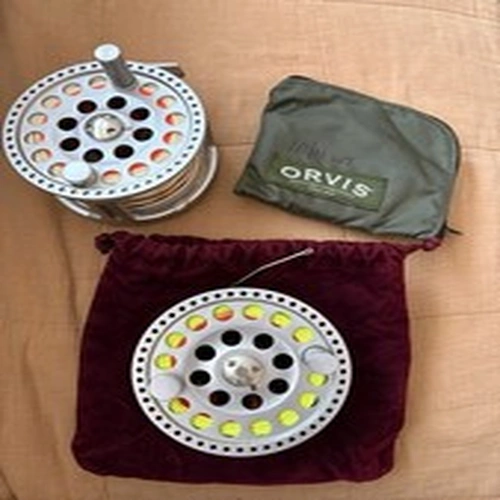 Hardy Angel Mk1 9/10 Fly Reel With Spare Spool And Two Lines
