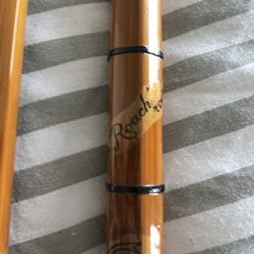 Very rare  Vintage Edgar Sealey The Roach 10ft Split Cane Rod