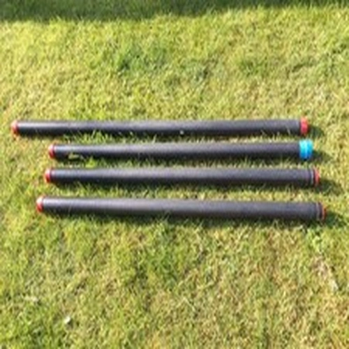 Rod Tubes X 4 plastic Rod Storage Tubes
