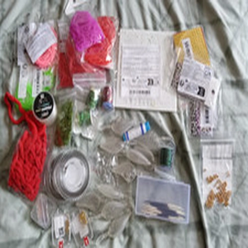 job lot fly fishing lure float makeing hooks/lures