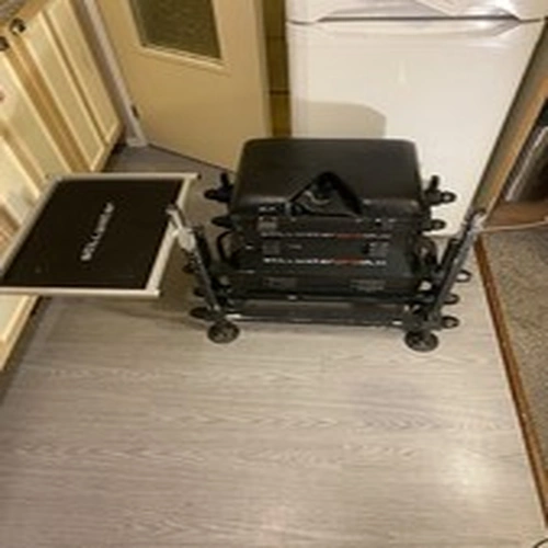 Fishing Stillwater Pro DLH Carp Seat Box Fishing Station + Tackle & Tray Used