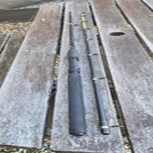 ABU SEVEN  15LB BOAT ROD A GOOD USABLE ROD 7FT 2 PIECE BREAM BASS PLAICE