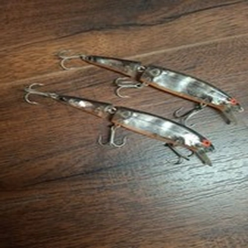 2x Bomber Jointed Long A Fishing Lures