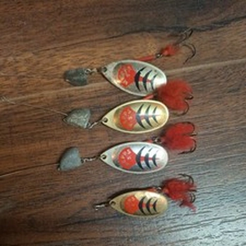 Vintage Mepps Aglia Selection France Fishing Lures Job Lot