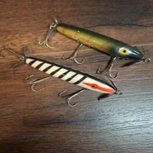 Vintage Wooden Shakespeare Topwater Fishing Lures