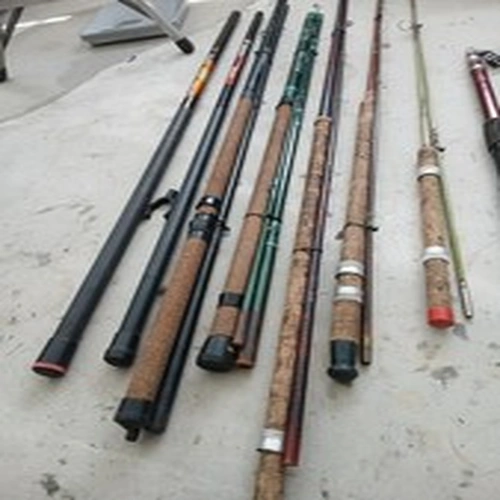 Job Lot 5 Used Fishing Rods Dragon Match Shakespeare Daiwa WFT NeverCrack