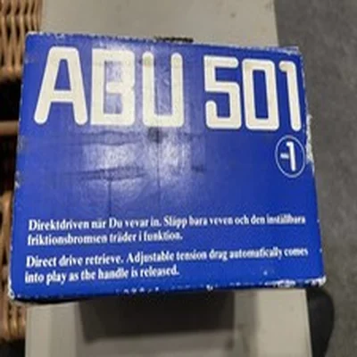 ABU 501 Closed Face Reel Vintage