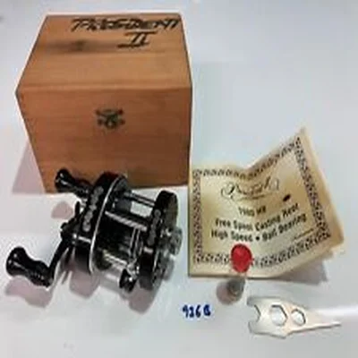 Shakespeare President 2 1980 HB / DF Multiplier / Bait Casting Fishing Reel R/H
