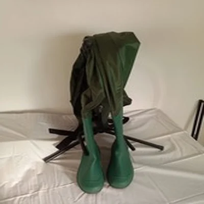 Michigan Size 8 Green Chest Waders Not Boxed