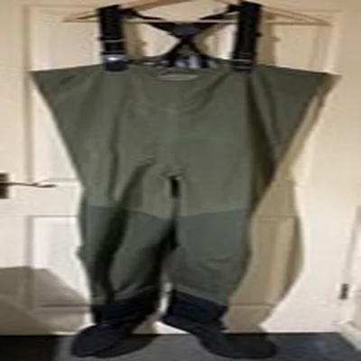 Greys GRXi Stocking Foot Waders Size Large Green UK 9/10