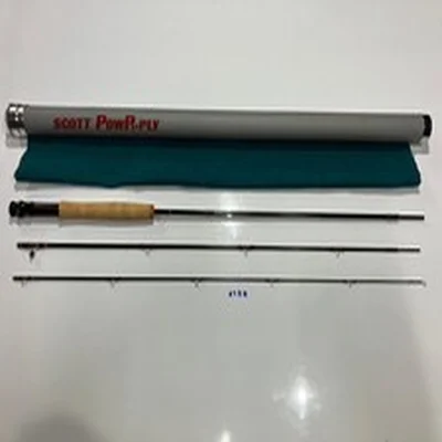 Scott Powr-Ply 6' 8" #6 Three Section Fly Fishing Rod 706/316670 Very Rare