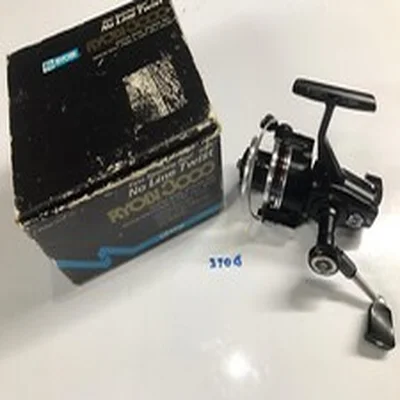Ryobi 3000 No Line Twist Fixed Spool Fishing Reel In Original Box Very Rare